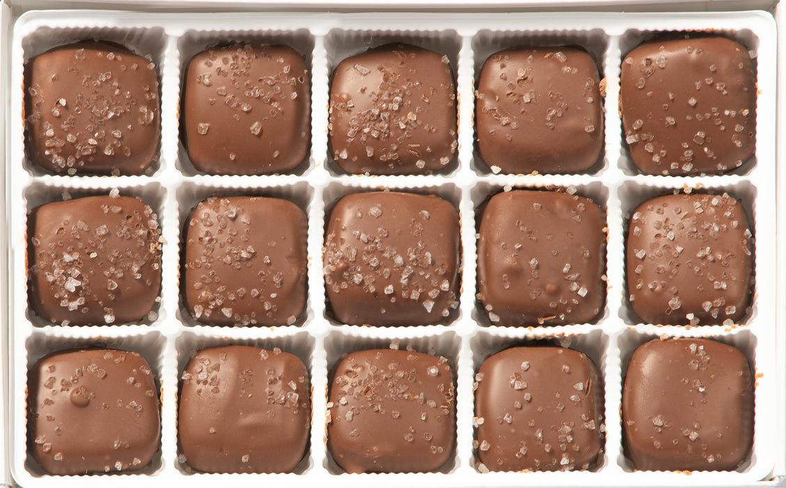 Milk Chocolate Sea Salt Caramels