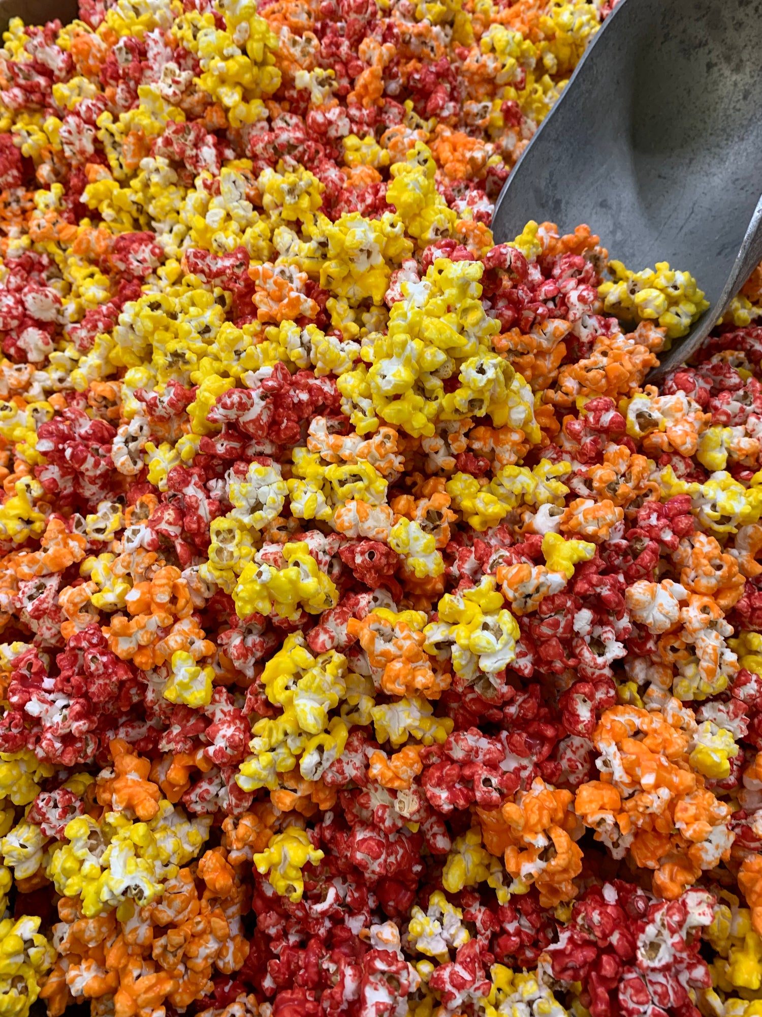 Confection Covered Popcorn
